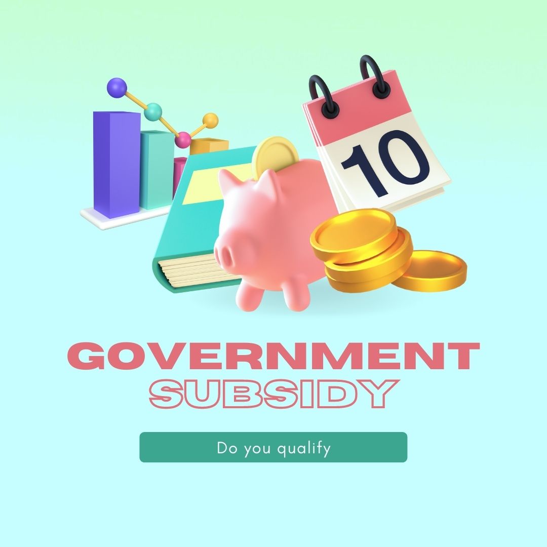 Do you qualify for Government Subsidy?