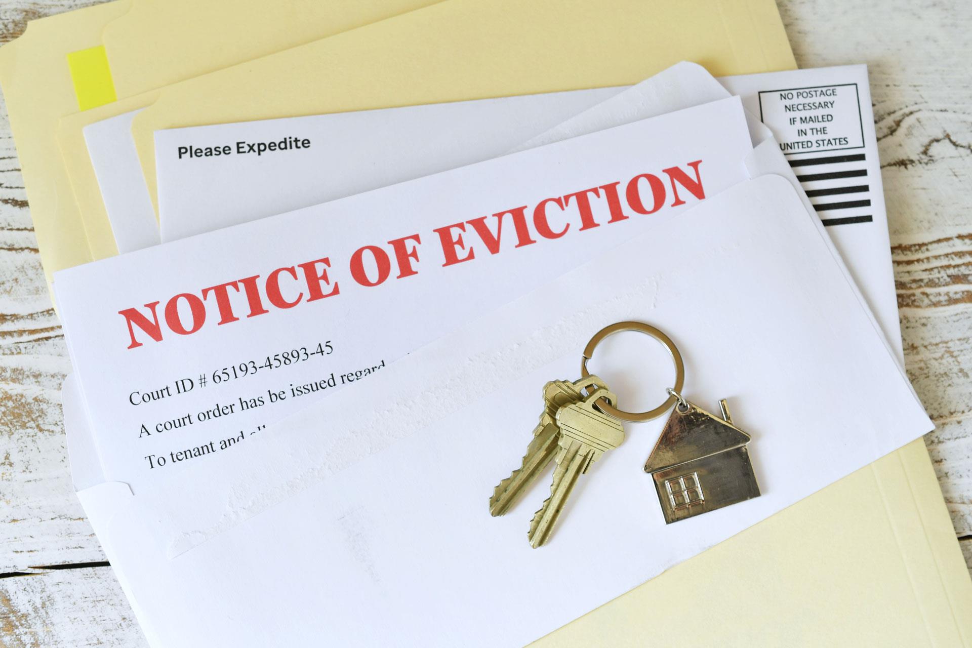 LANDLORD'S RIGHTS – TENANT EVICTION