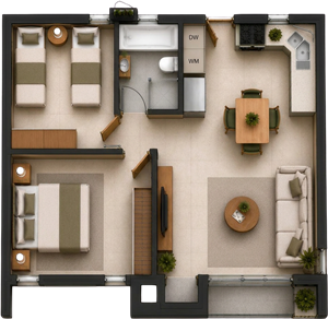 Twin Oaks- New Contemporary Apartment Development