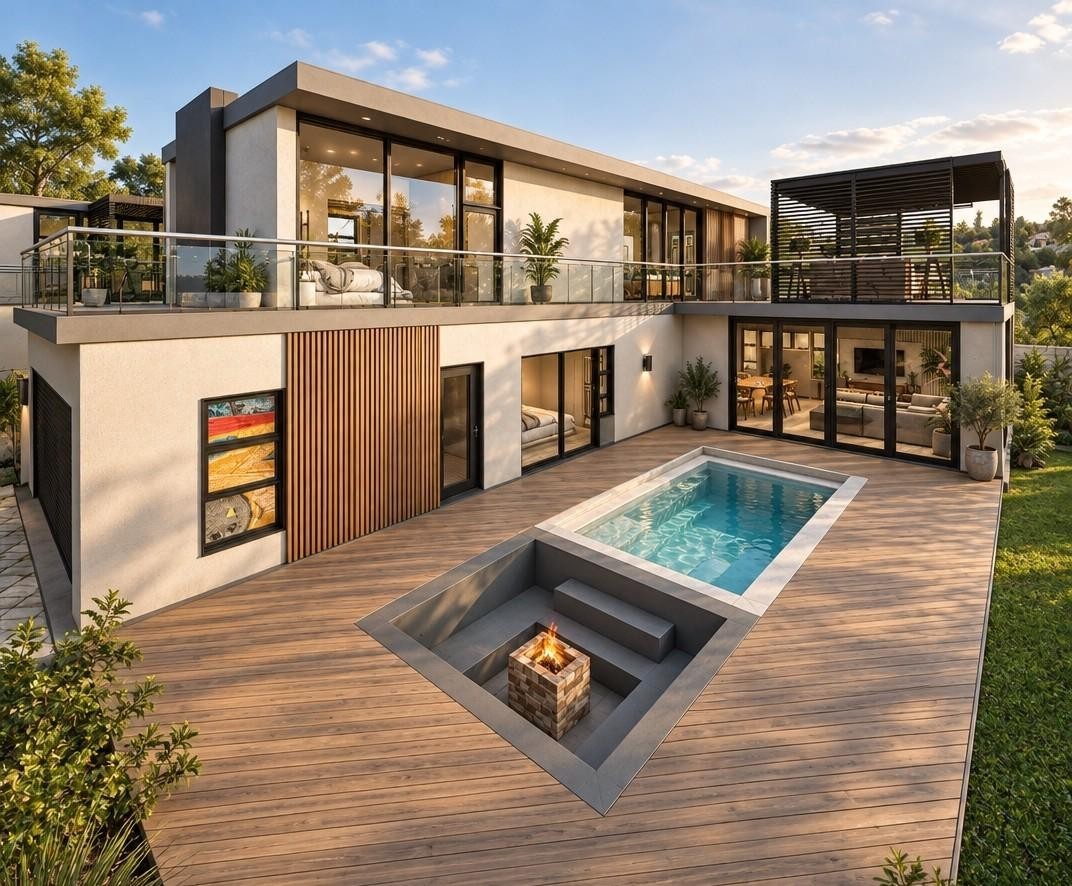 Brand New Modern 3 Bed 3.5 Bath Houses with Scenic Views For Sale in Rant-en-Dal