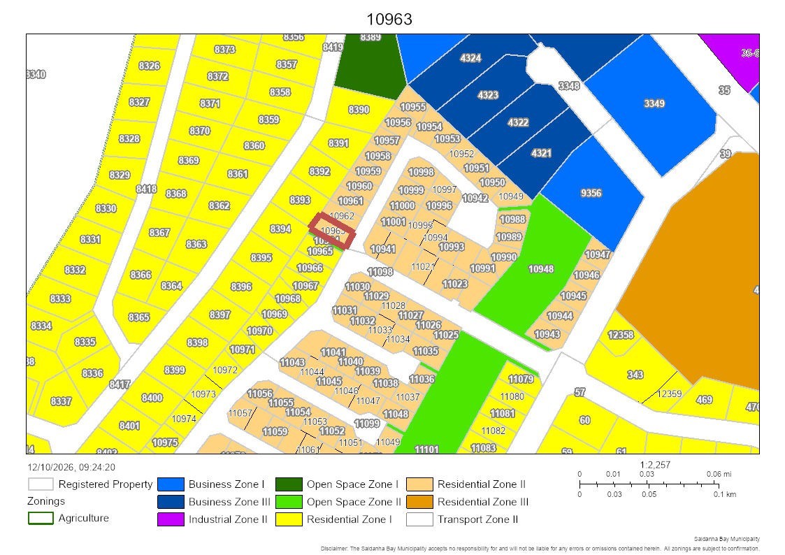 Vacant Stand for Sale in Kapteinskloof, St Helena Views