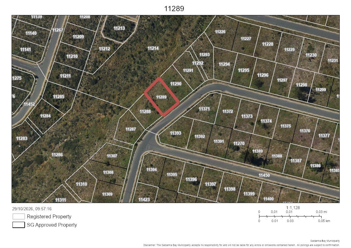 402 m² Vacant Stand for Sale in St Helena Views, St Helena Bay