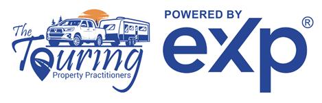 The Touring Property Practitioners powered by eXp Logo